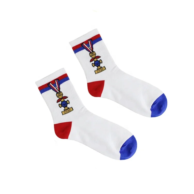 Wholesale custom men's running sport socks