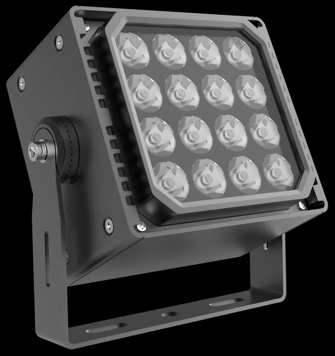5 years warranty led flood light fixture square type