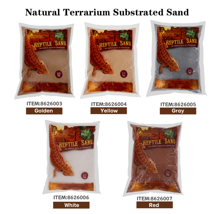 Super Reptile Desert Terrarium Sand,For Reptile Terrarium,Five Colors