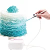 Electric air brush airbrush fondant cake and pastry decorate decorating gun supplies tools kit