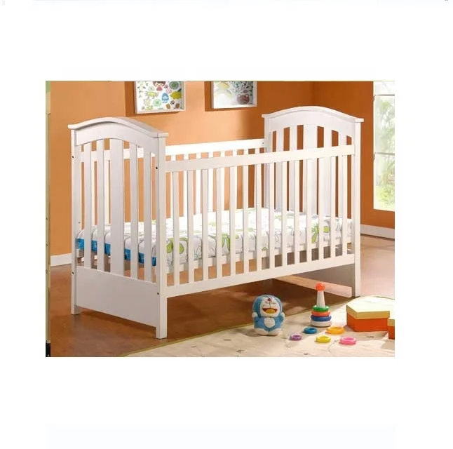 wooden baby doll cot