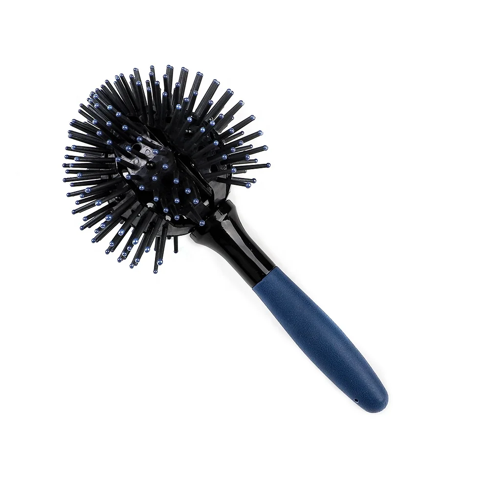 3d Round Hair Extension Brushes Comb Salon Styling Magic Detangling