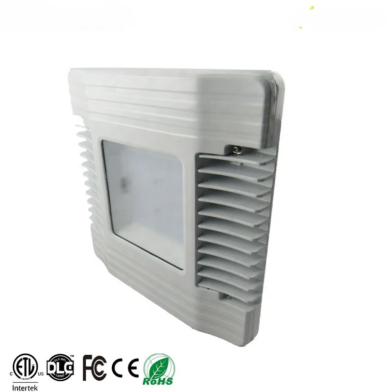 High Quality outdoor waterproof 100-277V 347V led canopy light led lights 100W mean-well driver for gas station