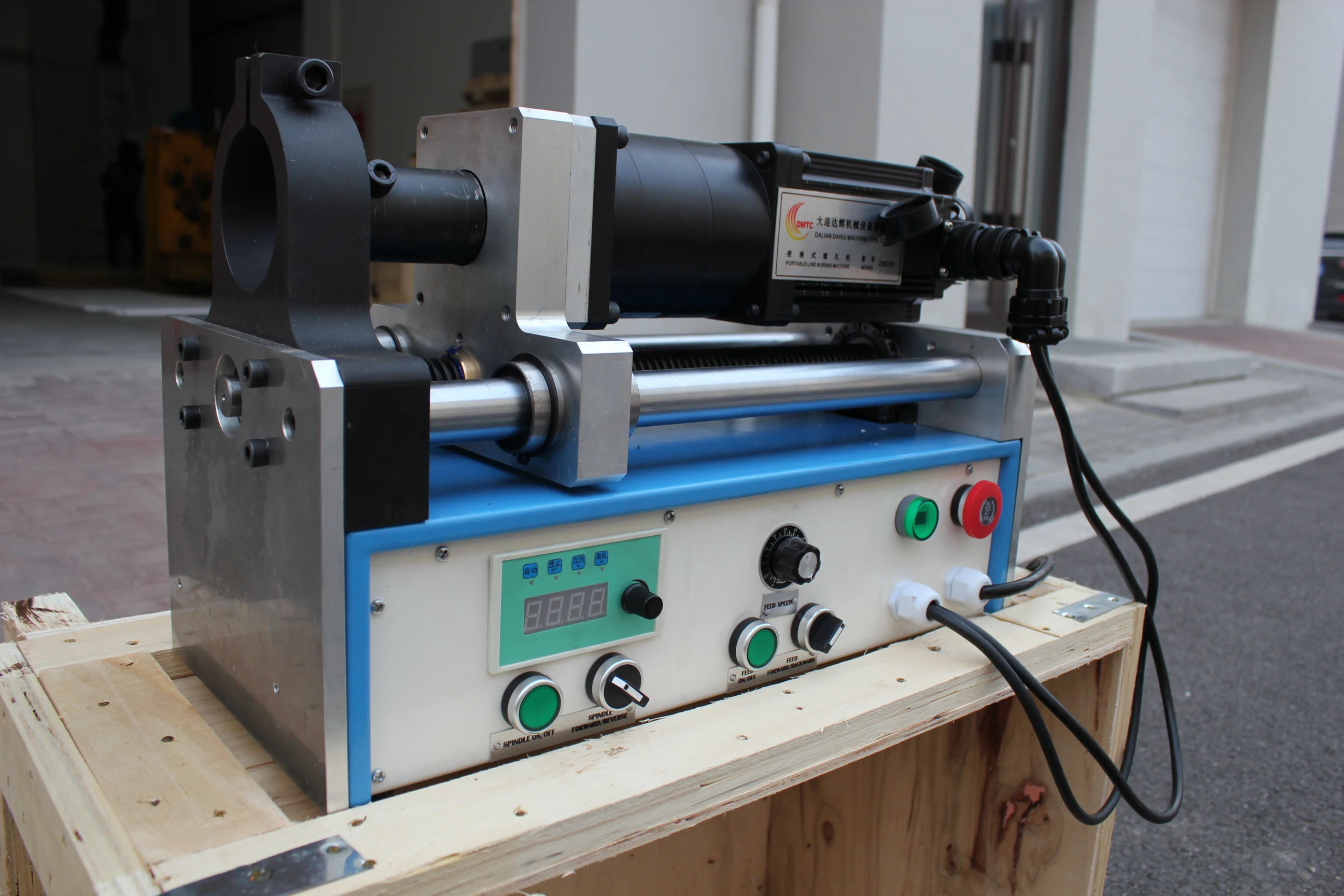 Portable Line Boring And Welding Machine Multifunctional Horizontal Provided Maintenance