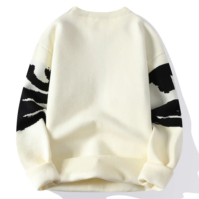 2023 Custom Logo Oem & Odm Men Sweater Pullover Jacquard Knitted Top ...