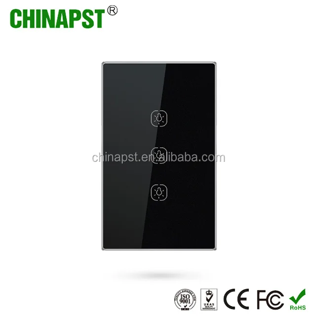 2020 New Arrival 13CH Zigbee US Smart Touch Switch for Home Lamps PST-ZW-U1 - ANKUX.COM