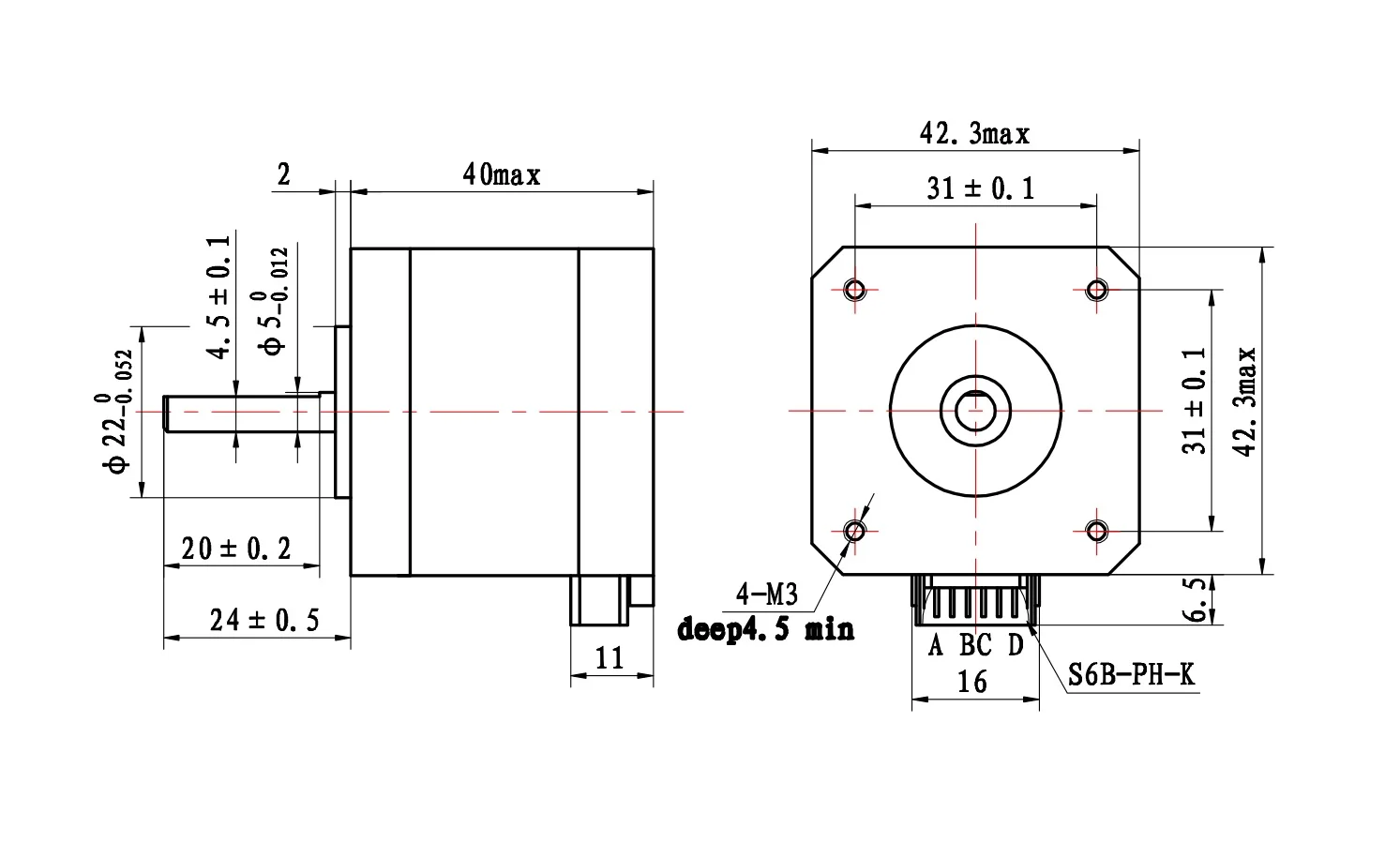 34 42 8. Nema17 42. Шаговый двигатель 17hs6001 (shaft 6,35mm). Шаговый двигатель nema 17 чертеж. Шаговый двигатель 42shdc3025.