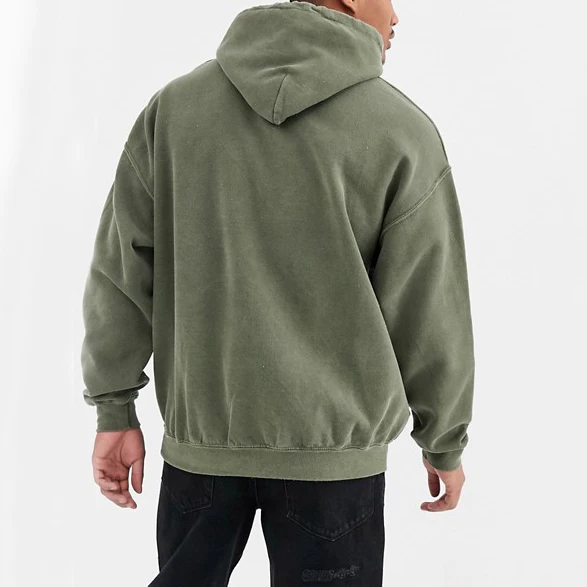 Winter Green Fleece Fabric Heavyweight Oversized Hoodie Buy