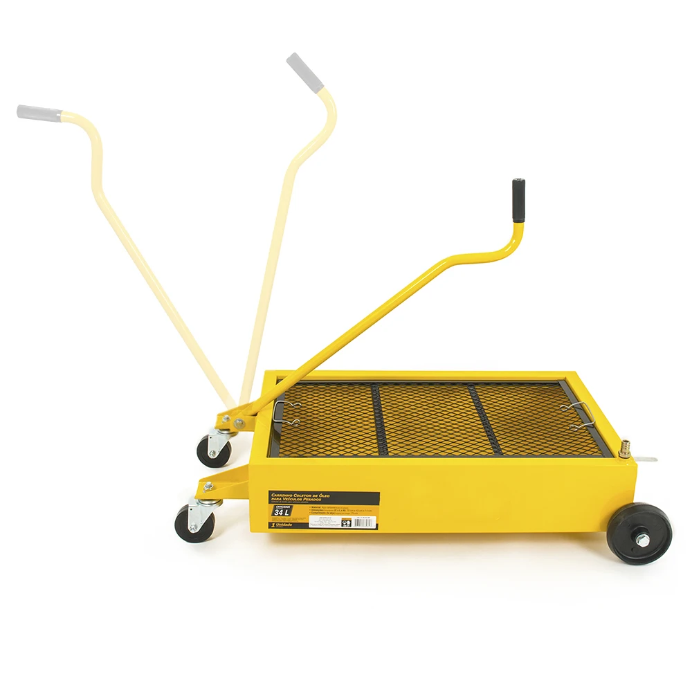 Foldable Hand Swivel Casters Wheels 17 Gallon Large Capacity Pan Container For Car Suv Trucks