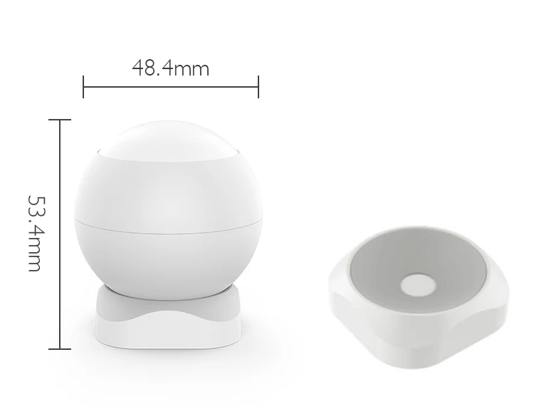 Wireless Human Body Infrared Detector Sensor For Smart Home Automation Security System - ANKUX.COM