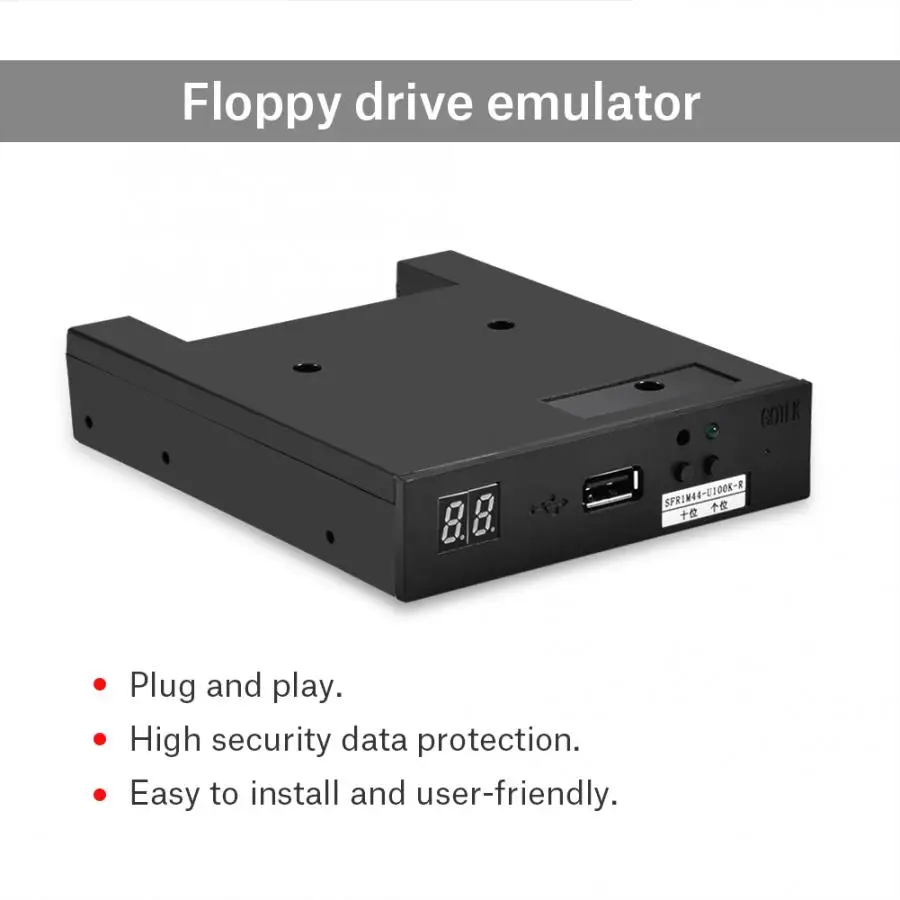 GOTEK SFR1M44-U100K-R USB SSD Floppy Drive Emulator for
