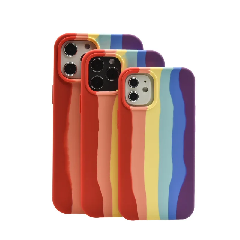 iphone rainbow pouch