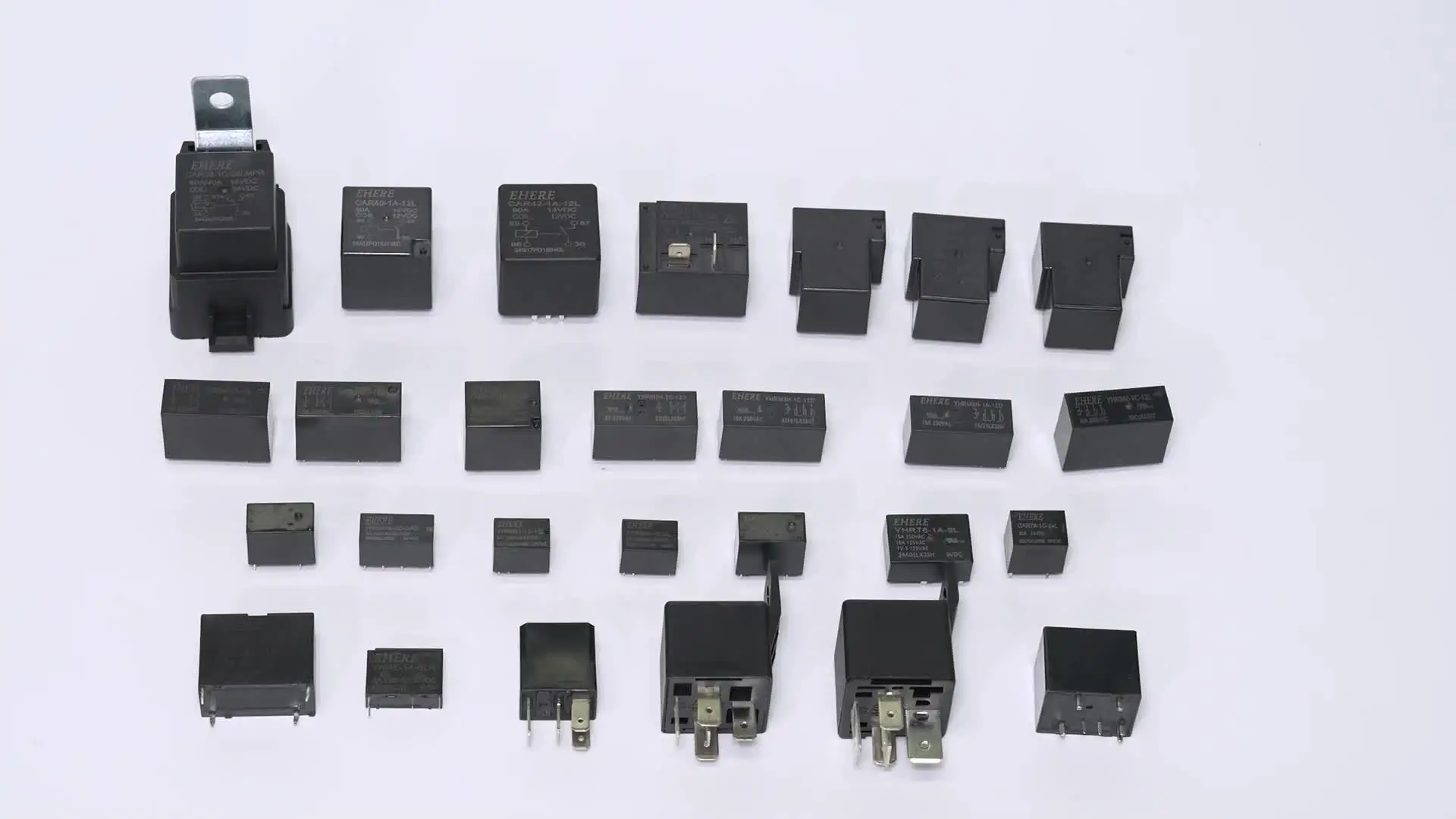 HF118F - 10A Relay - Easby Electronics 10個/ロット HF118F -05 012 024-1ZS1T 5ピン 10A リレー 5V 12V 24VD HF118F-01