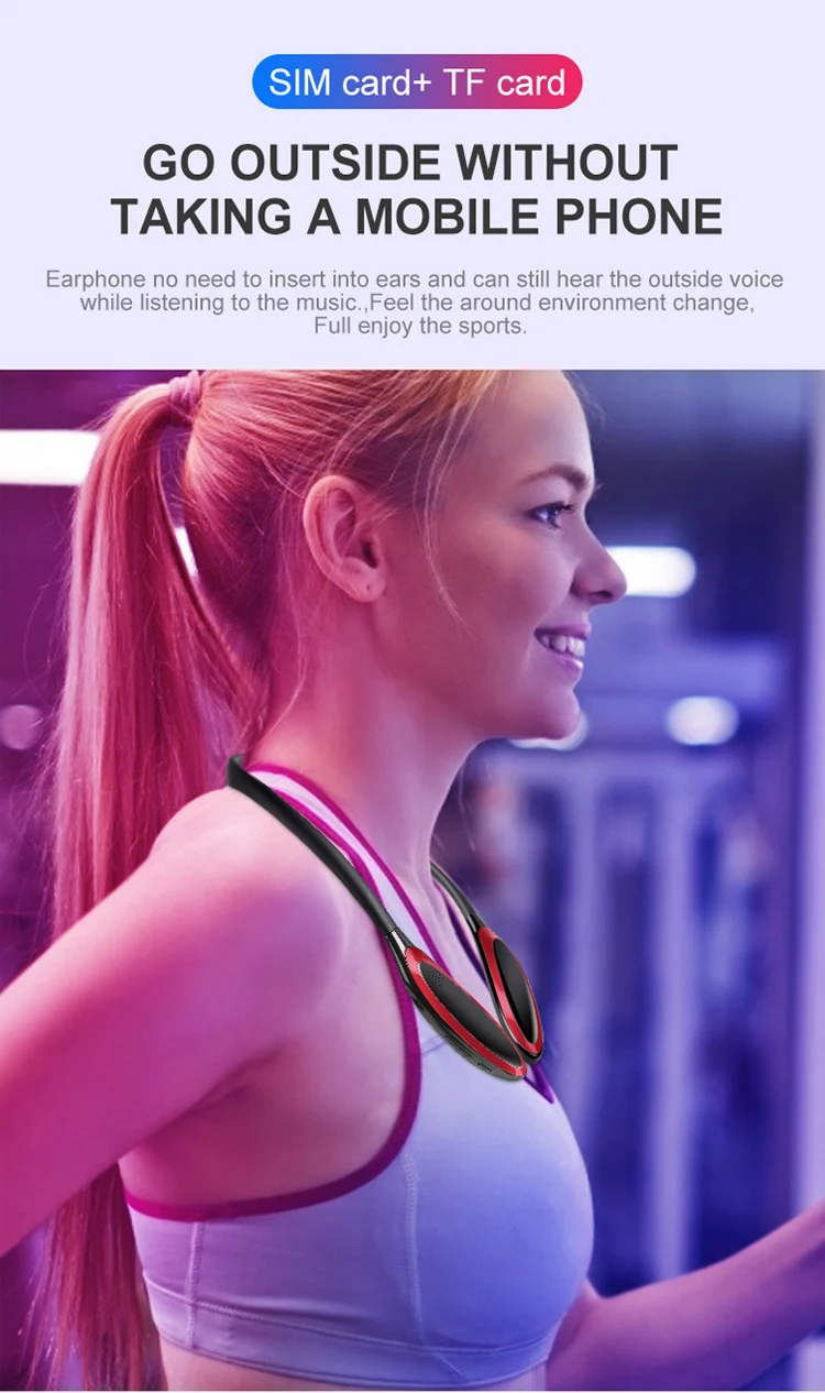 2020 New Product Portable Wireless Multifunction Multi-Media Outdoor Sports Noise Reduction Hanging Neck Radio - ANKUX.COM