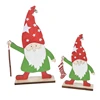 Best products to import to usa Scandinavian Easter Christmas Nisse Gnome Wooden Gnome Decor Mini Wood Gnome Set