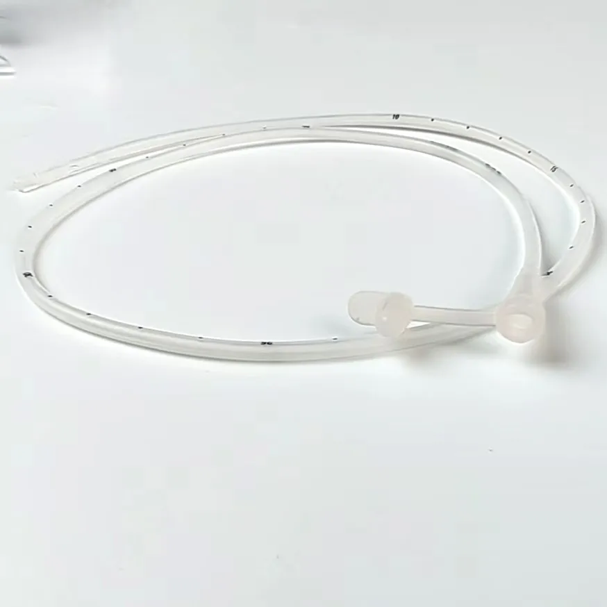 product single use silicone rubber gastric tube nasogastric tube silicone rubber gastroesophageal tube-7