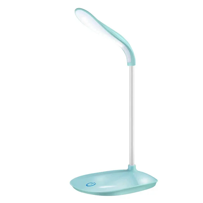 cordless table lamp modern 360 tube bent freely  usb Eye-protection book reading table light touch control led desk lamp