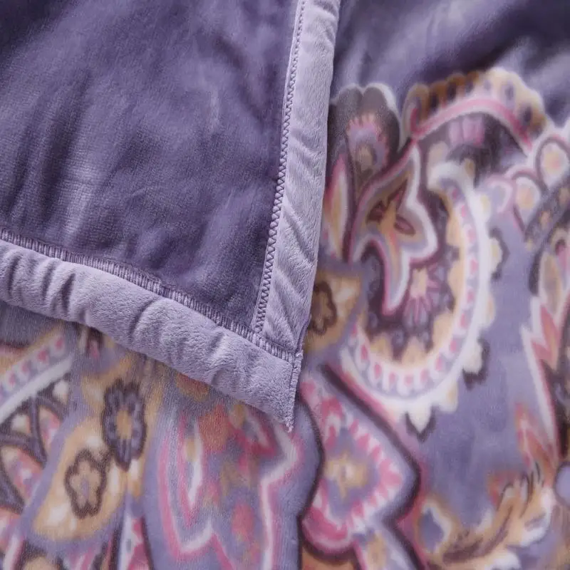 Super Soft Thick Warm Spanish Style Raschel Blanket For Winter Buy