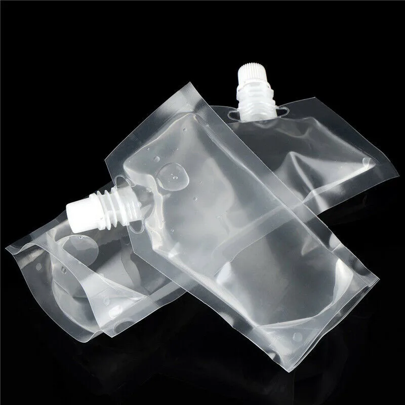 Food Grade 500ml Stand Up Milk Spout Pouch Plastic Liquid Packaging Bag ...