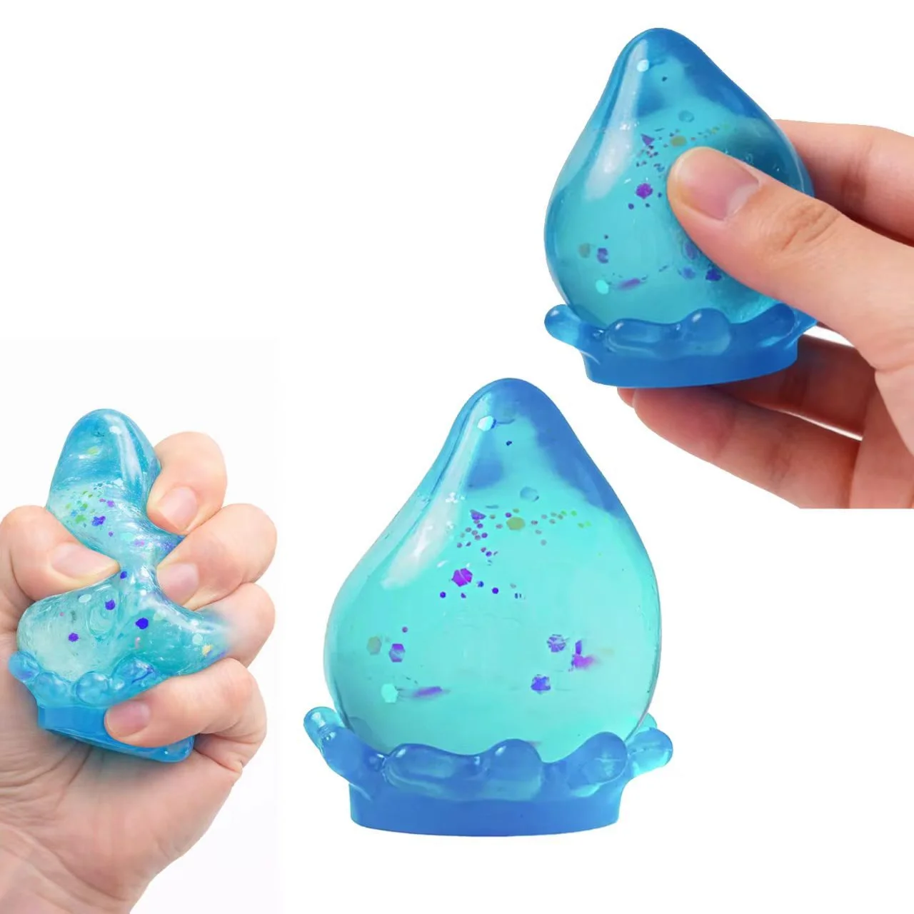 New Needoh Squishy Gum Drop Rain Drop Squishy Sensory Squishy Toy ...