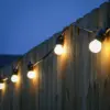 Customization G50 round bulb strip holiday displays globe happy holidays lights string by professional manufacturer