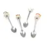 Hot sale Hotselling polyresin handle fork and spoon set for gifts