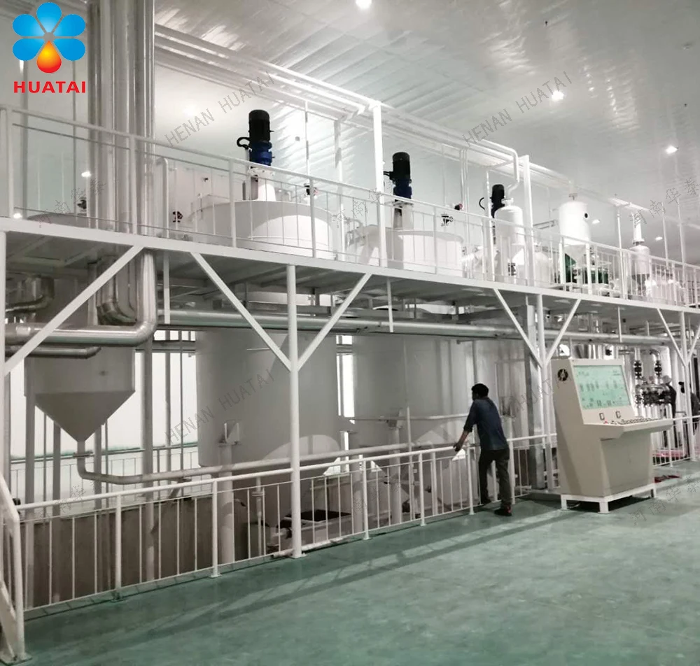 sunflower oil refinery