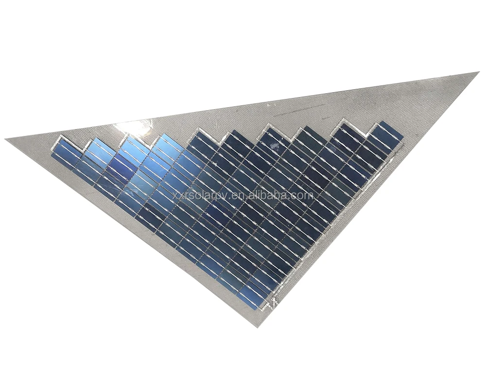 Triangle Pattern Solar Customized Flexible Solar Panels - Triangle Shape 27W