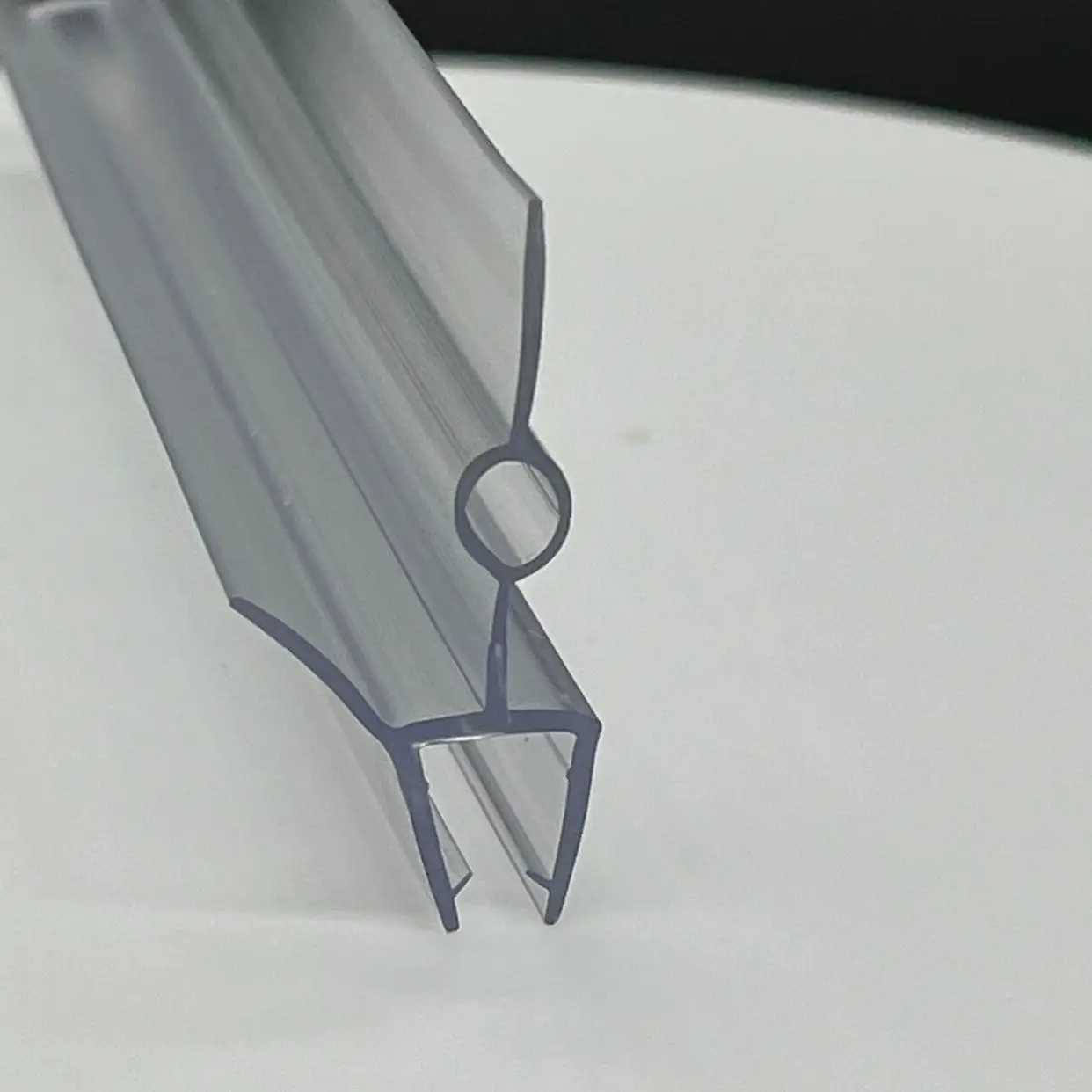 product sample free glass shower door transparent pvc waterproof seal strip shower sealing strip bottom door for 4 6mm-8