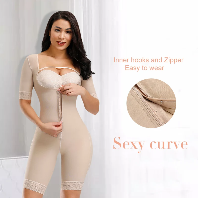2019 Wholesale Removable Straps Full Body Women's Shaper Slimming Lace