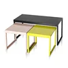 Fashion Design Metal Square Coffee Table Side Table