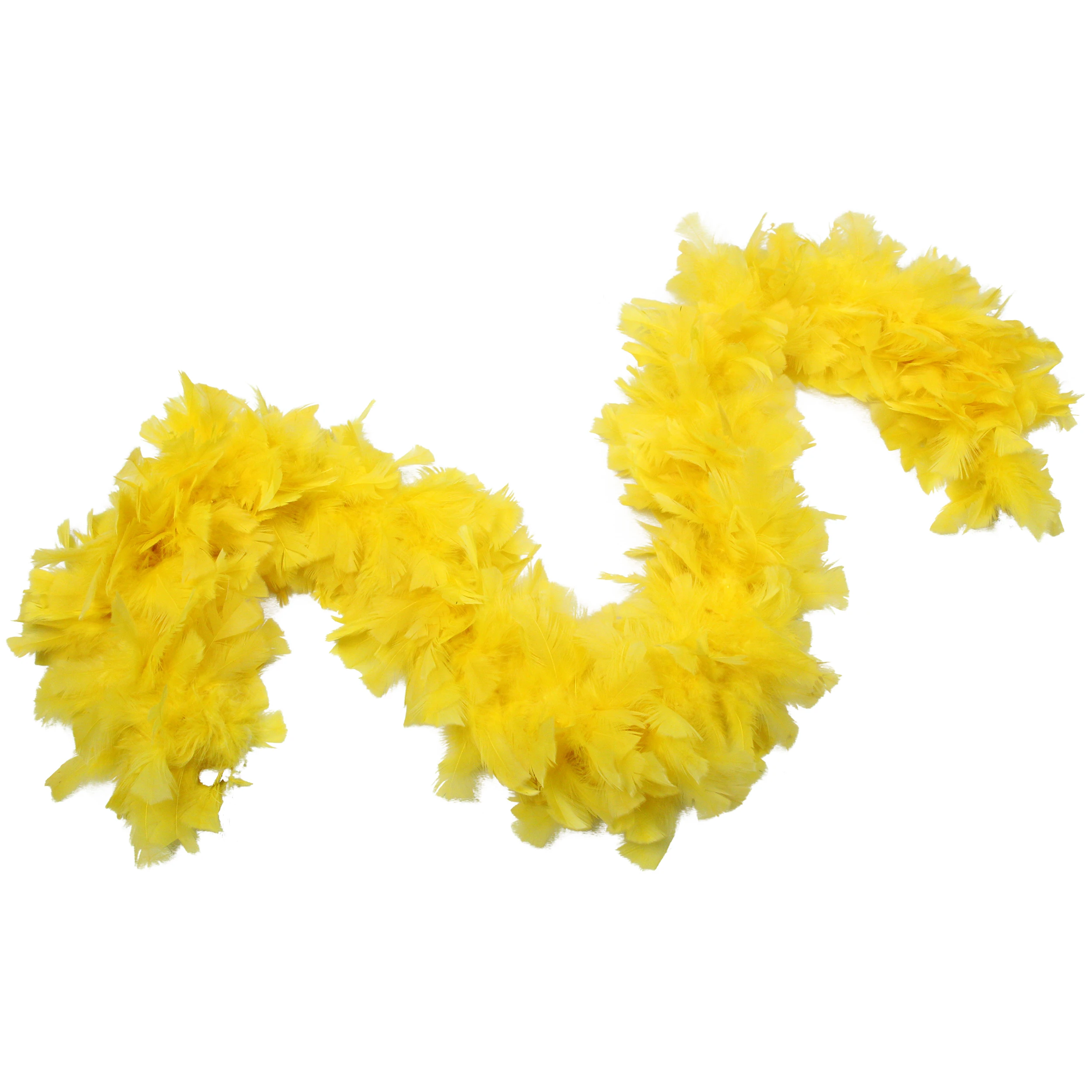 Wholesale High Quality 200g 72inch Turkey Ruff Feather Boas For Samba