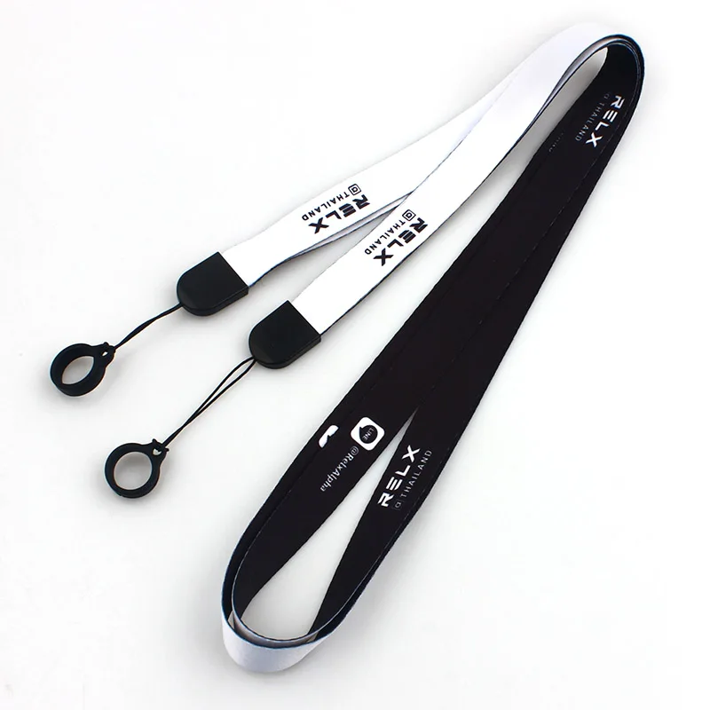 Custom Personalized Pen Holder Neck Strap Rubber Vape Lanyards With