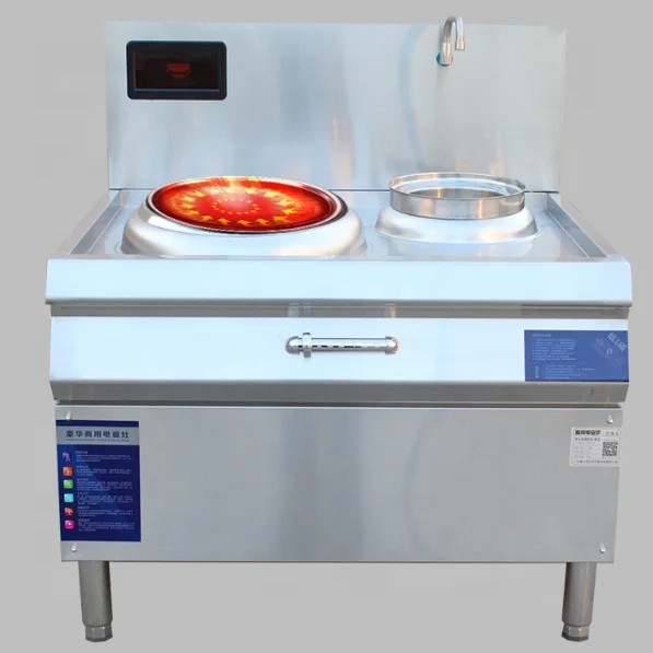 Frying Stove Stir Fry Cooker Double Burners Induction Radiant Cooker