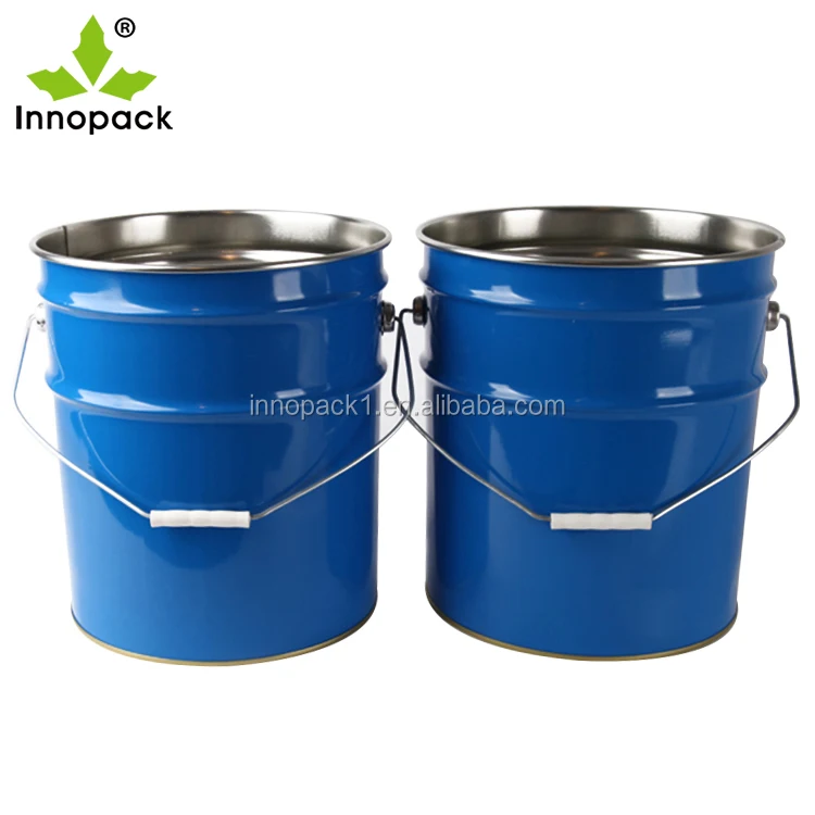 20 Liter Metal Bucket 5 Gallon Solvent Bucket Paint Pail,20l Iron Bucket For Coatings Buy 20