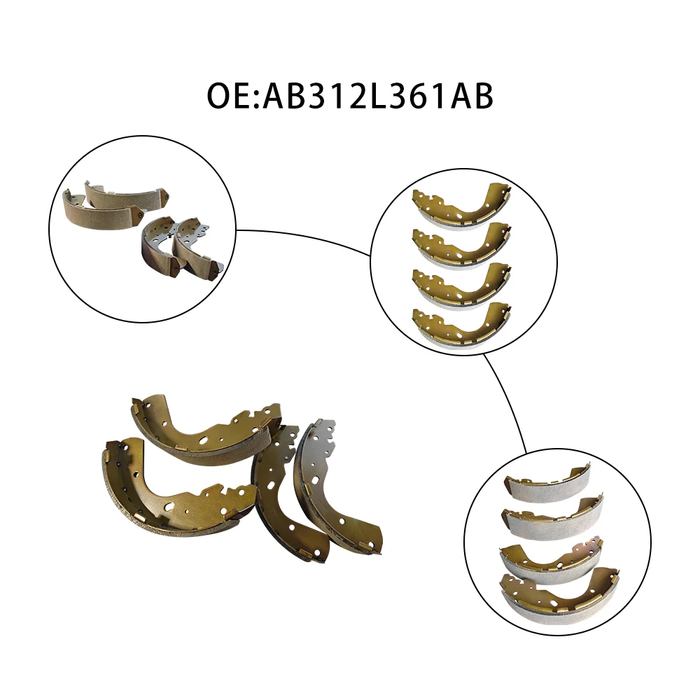 product high quality other auto parts ab312200ba braking system rear brake shoes set  for ford ranger mazda bt50-26