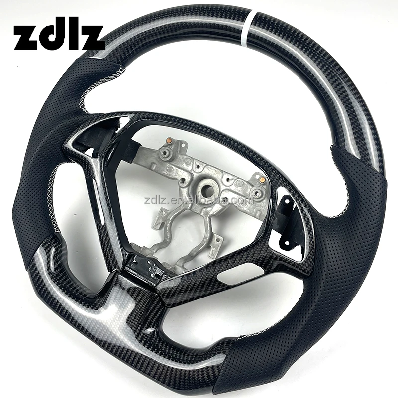 Custom Carbon Fiber Car Steering Wheel For Infiniti G37 G25 G35 Q50 Q60