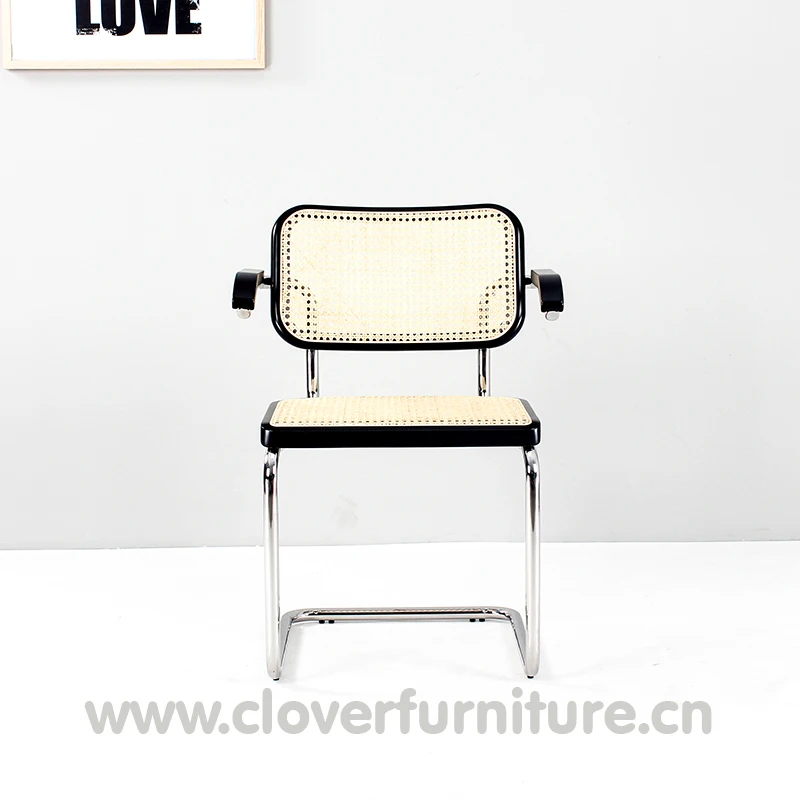 Thonet Stuhl Edelstahl Reben Stuhl Massivem Nussbaum Hotel Esszimmer