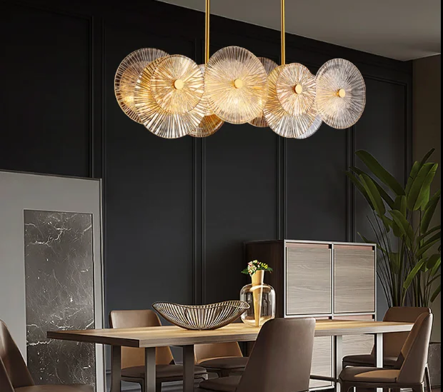 豪华现代悬吊灯饭厅用新设计led灯