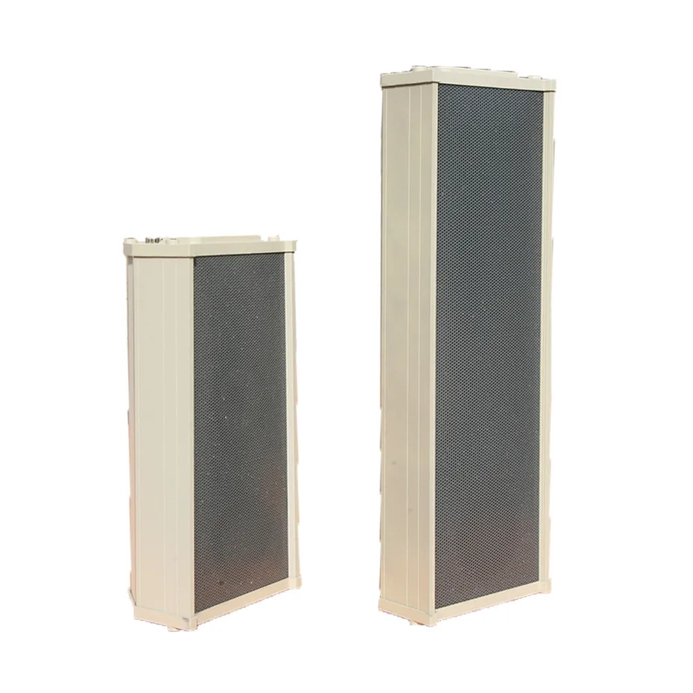 Outdoor Loudspeaker Built in Amplifier Active Waterproof Column Speaker - ANKUX.COM