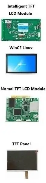 4.3'' TFT LCD Panel With Touch Controller+Software Usb Powered LCD Controller Board