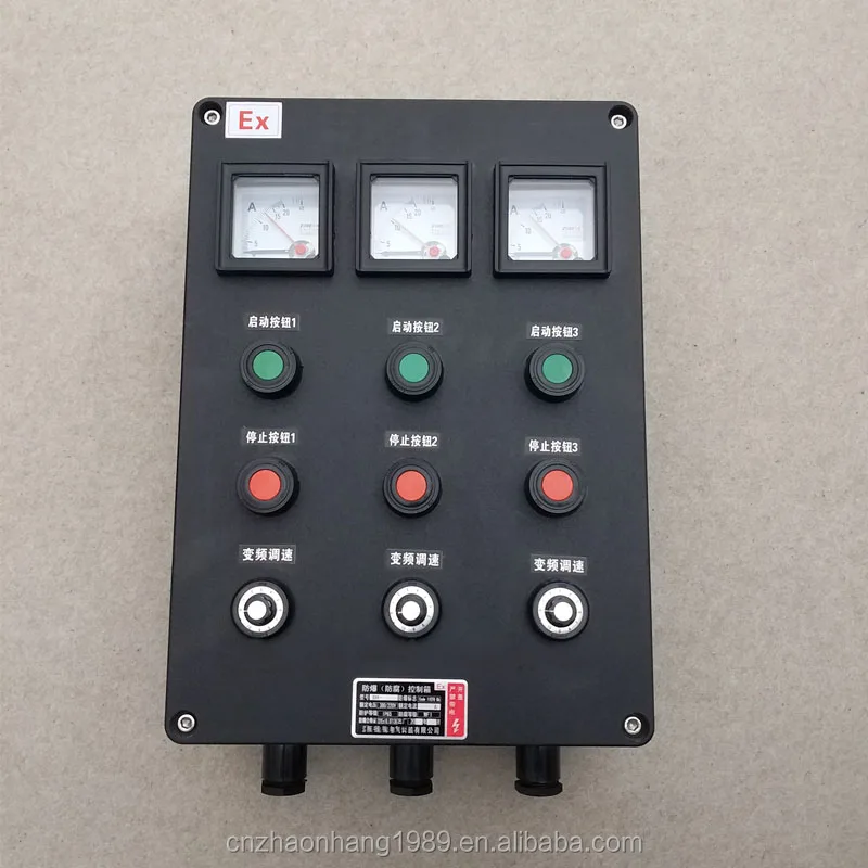 Explosion-proof and anticorrosive operation column Anti-corrosion button box Anti-corrosion local control box Button box