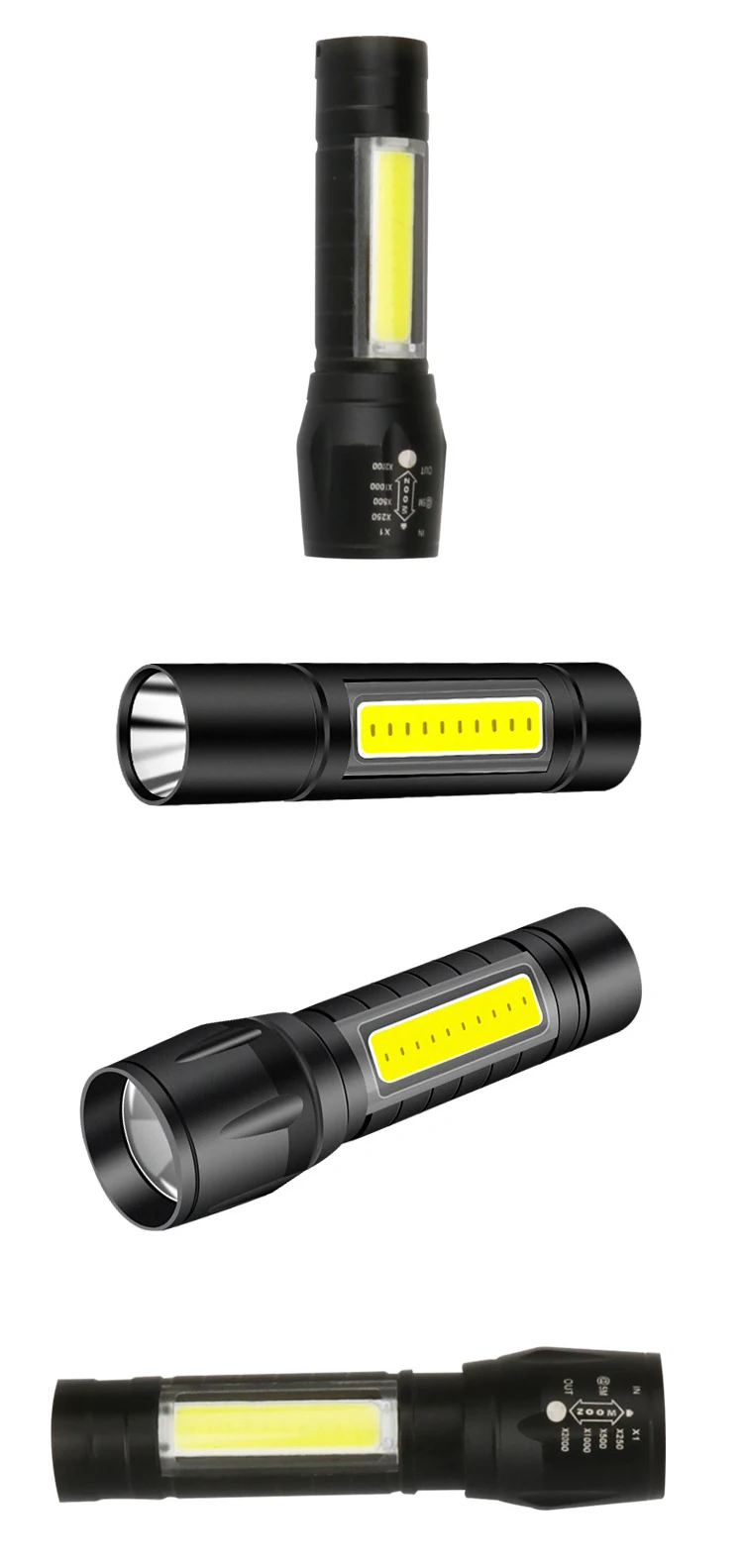 8.7cm Amazon Hot Sale Pocket Size Flash Light New Design Mini Torch