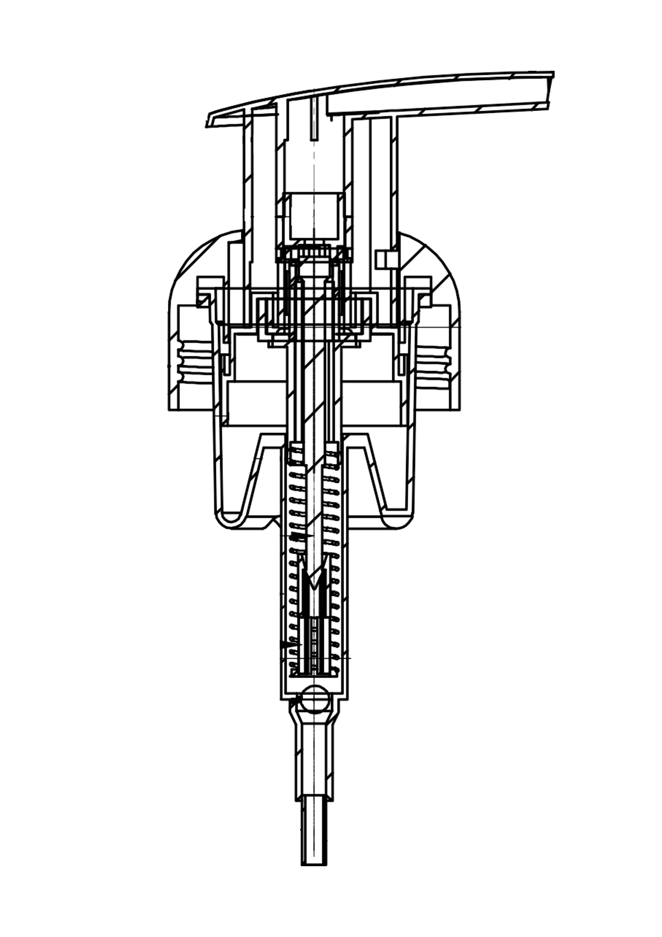 Plastic Liquid Soap Dispenser Pump 43mm Lids Foam Pump For Bottle Buy