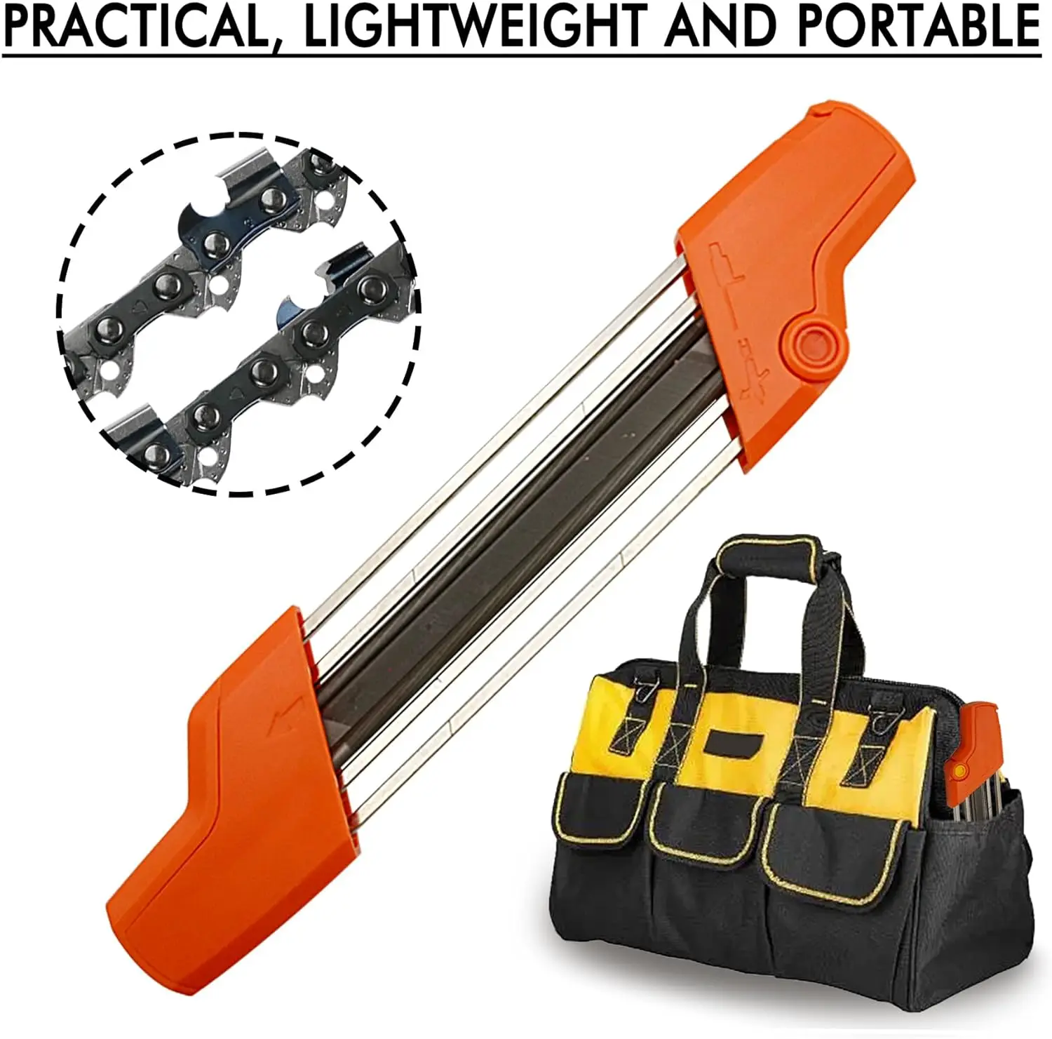Easy File 2 In 1 Chainsaw Chain Sharpener Chain Saw Sharpener Tools