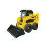 JC65B 3350KG High Power Wheel Skid Steer Loader For Sale