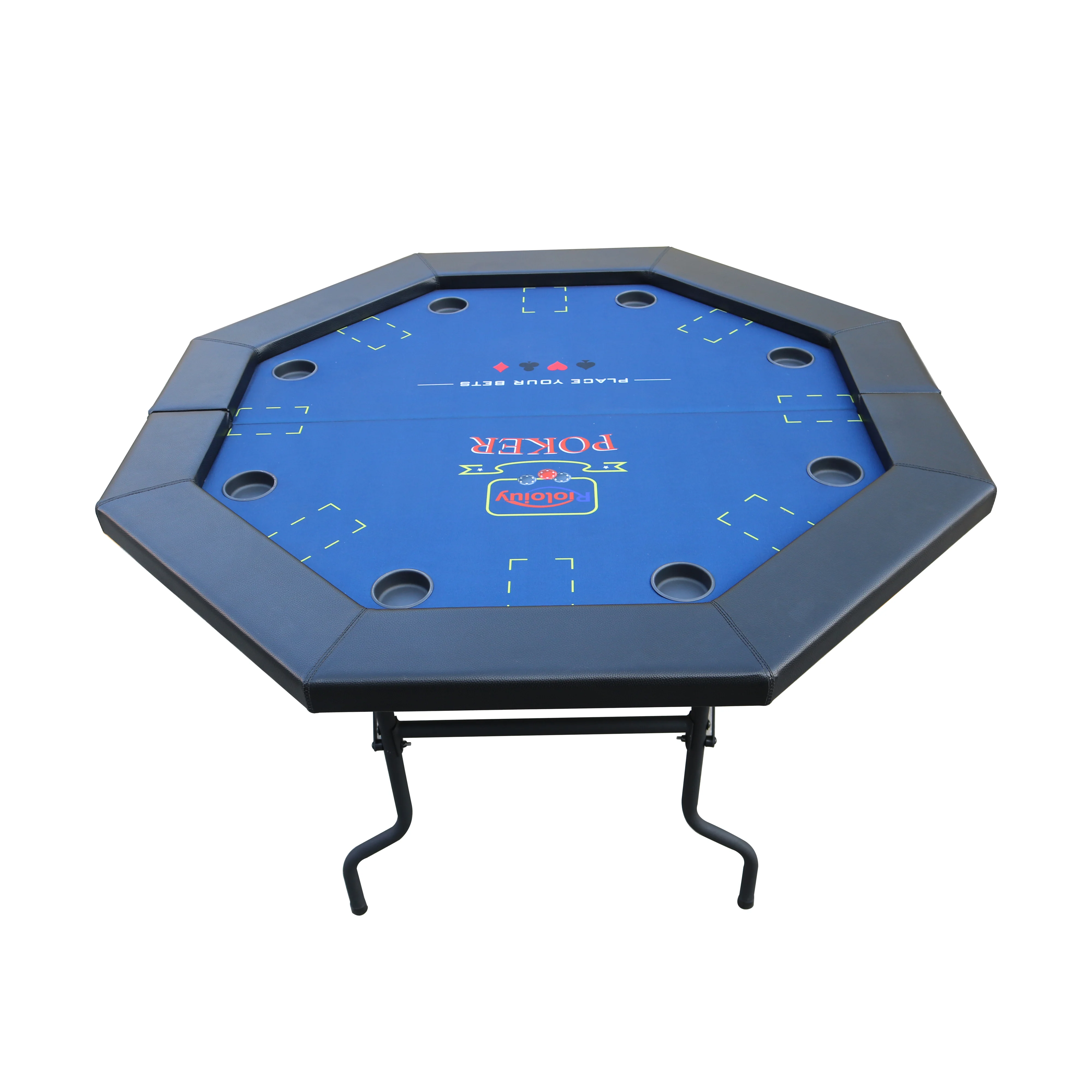 Professional Custom Texas Octagon Poker Table Custom Foldable Poker