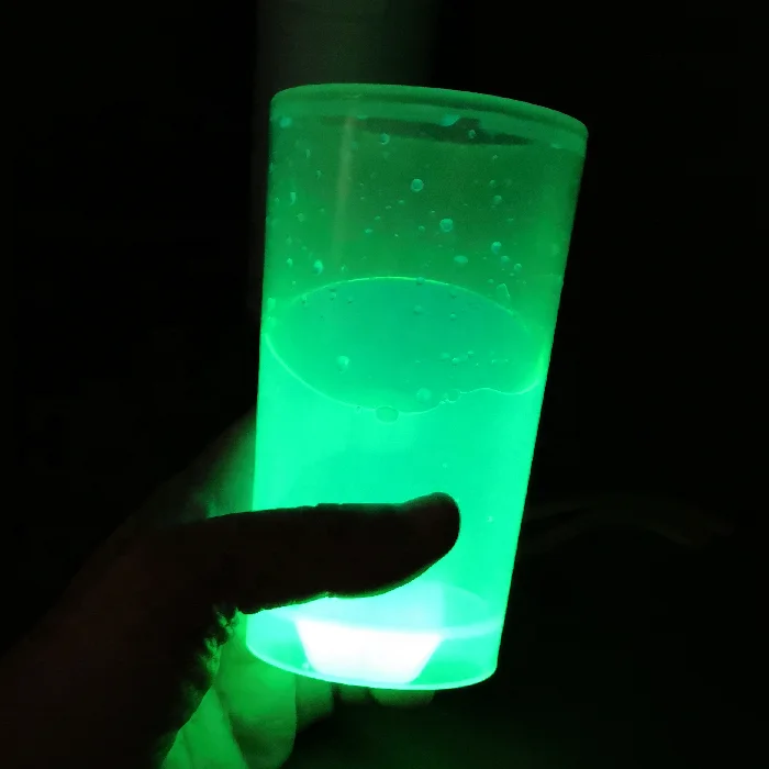 Factory Direct Wholesale 350ml Glow Cup In The Dark Plastic Liquids Glow Cup Buy Liquis Glow