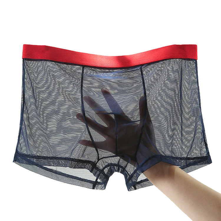 miiow apparel sexy mens underwear transparent bamboo