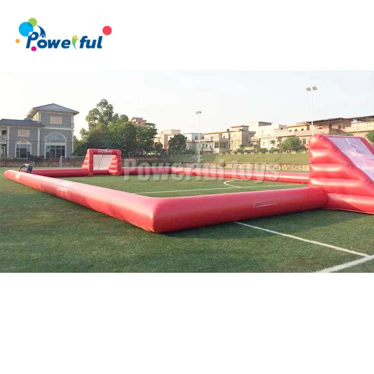 outdoor Inflatable soapy stadium football soccer field